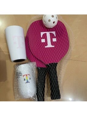 Tmobile Tuesday Pickle Ball Pink Set - Pride Tumbler, Color Changing Cup